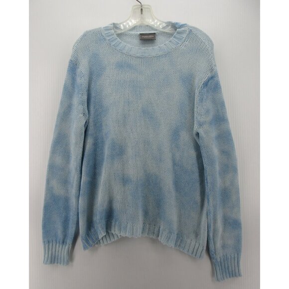Wooden Ships Sweater Small Medium Pullover Tie Dye Open-Knit Cotton * - Picture 1 of 11